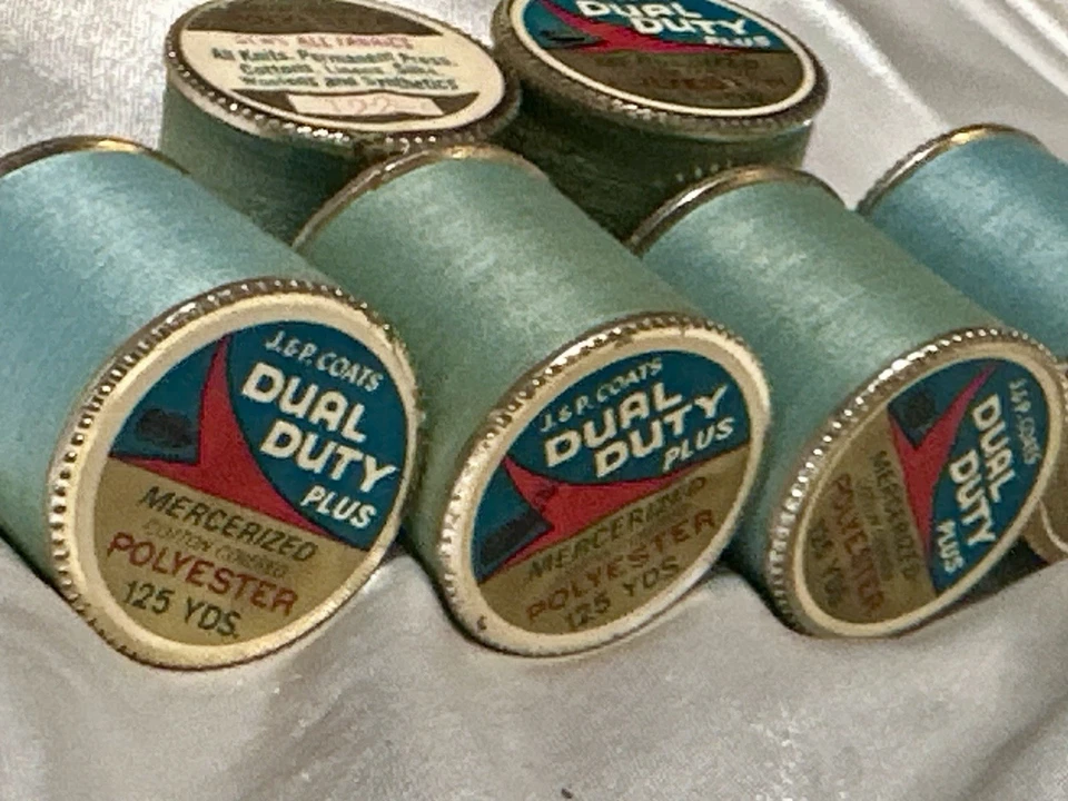 LOT of 6 J & P’s Coats BLUE #122-C Thread 300 Yd VARIOUS - Image 4 of 4