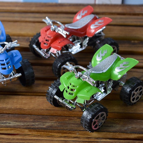 6 Pcs Mini Four-wheeler Model Children Inertia Small Car Plaything Vehicle - Picture 10 of 12