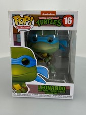 Funko POP! Retro Toys Teenage Mutant Ninja Turtles Leonardo #16 DAMAGED BOX