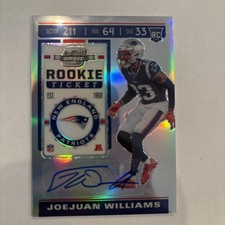 2019 Panini Contenders Joejuan Williams #284 Rookie Ticket Auto Autograph