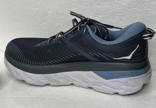 Hoka Bondi 7 1110530 Blau Laufschuhe Turnschuhe Größe 9,5 2E OBPB - Bild 7 von 15
