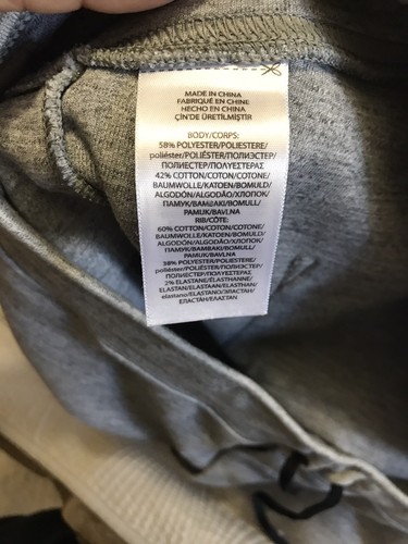 Polo Ralph Lauren Sweatpants Mens 2XL Gray Joggers Drawstring Pocket Pony Logo - Picture 12 of 13
