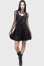KILLSTAR Excellent Day For An Exorcism Skater Dress In Black
