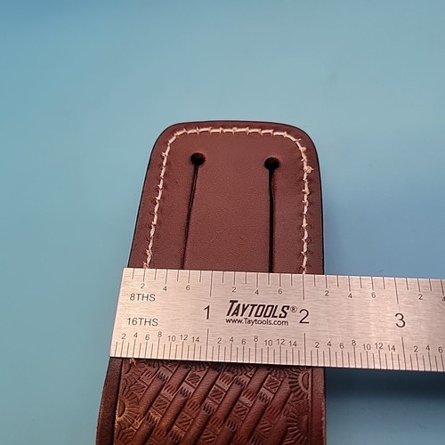 Extra Large Swiss Army knife Style Leather Pouch Sheath Fits Victorinox Champ - Picture 7 of 10