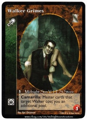 Walker Grimes Caitiff Keepers of Tradition V:TES VTES Vampire CCG