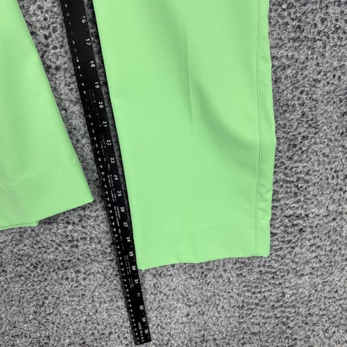 Peter Millar Pants Mens 34x32 Green Crown Durham High Drape Golf Performance - Picture 11 of 20