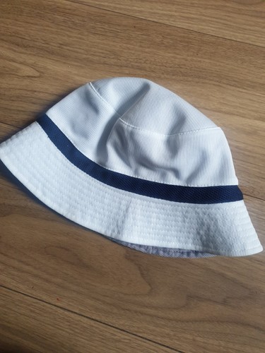 Hugo Boss Sombrero Cubo Para Hombres XL Grande Blanco Logotipo Deletreado Gorra de Diseñador - Imagen 5 de 8