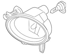 Genuine BMW Fog Lamp Assembly 63-17-7-248-911