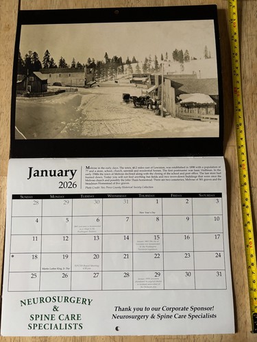Nez Perce County Historical Society - 12 Monate - Wandkalender 2026 - Klassiker - Bild 3 von 14