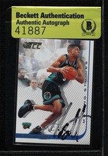BAS 2001 Topps Champions and Contenders (TCC) Shane Battier #125 Auto Rookie RC
