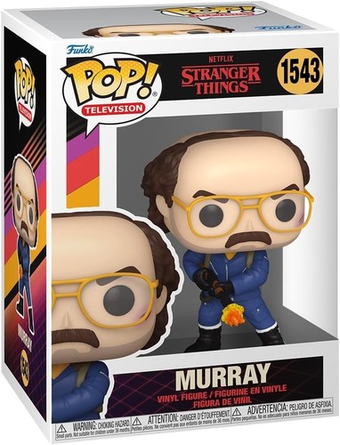 Funko POP! TV: Stranger Things - Murray Bauman - Vinyl Figure #1543 #74418 - Picture 4 of 5