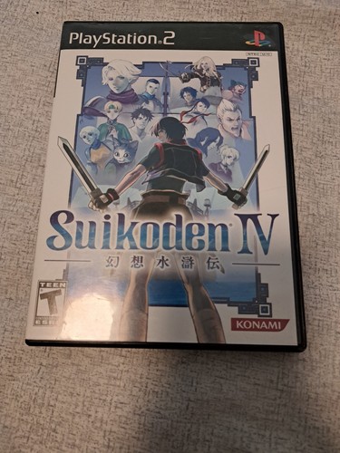Suikoden IV (4) (PlayStation 2, PS2) Completo CIB - TESTATO - Ottime condizioni - Foto 2 di 4