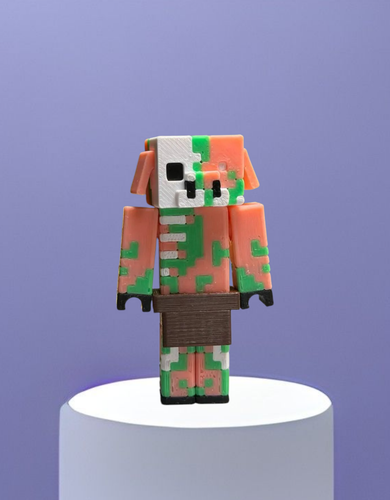 Esqueleto Articulado, Zombie, Enderman, Creeper, Zombified Piglin, Impreso en 3D - Imagen 39 de 46