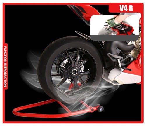 Ducati V4S Racing Moto – 1:6 avec Son, Lumières et Effets Réalistes - Imagen 8 de 21