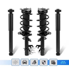 Box(4) Front Struts Rear Shock Absorbers w/ Coil Springs for Nissan Rogue Sport