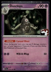 Dusclops 019/064 Prize Pack Series 7