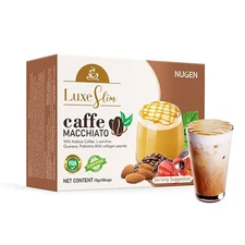 Luxe Slim Caffe Instant Coffee Macchiato Coffee Weight Loss 10G X 10 Sachets US