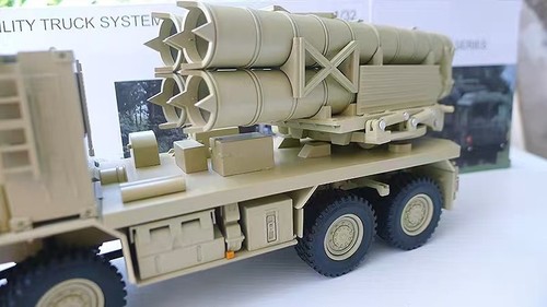 1/32 Scale MAN SX-extreme Mobility Truck System Yellow Diecast Model Toy Gift - Picture 2 of 4