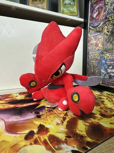 Scizor Pokemon Plüschtier Kuscheltier süß - 16 cm Anime Plüsch Geschenk - Bild 1 von 8