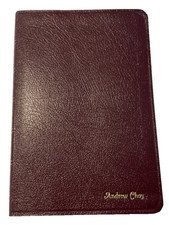 NIV Thinline Bible 1996 Burgundy Bonded Leather 1984