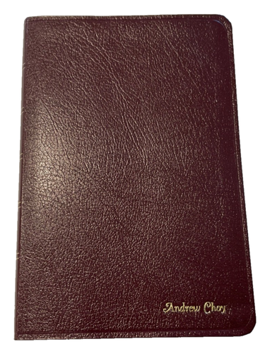 NIV Thinline Bible 1996 Burgundy Bonded Leather 1984 - Picture 1 of 14