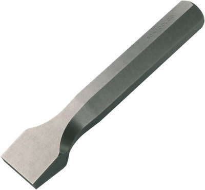 Stone Pitching Chisel 2'' x 7'' Forged Steel Masonry Tool for Stone Shaping