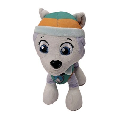 Paw Patrol Everest Plush Purple Stuffed Animal Spin Master 2015 Plush Toy 10'' 
