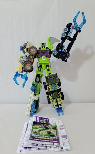 Transformers Energon CONSTRUCTICON MAXIMUS DEVASTATOR Combiner Figure Complete - Picture 10 of 13