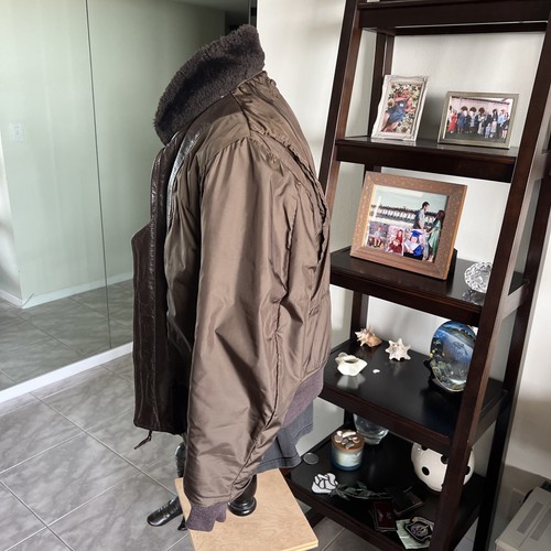 USN VIETNAM FLYER'S INTERMEDIATE TYPE G-1 BOMBER FLIEGERJACKE 46 XL SCHÖN! 70’s✅ - Bild 16 von 16