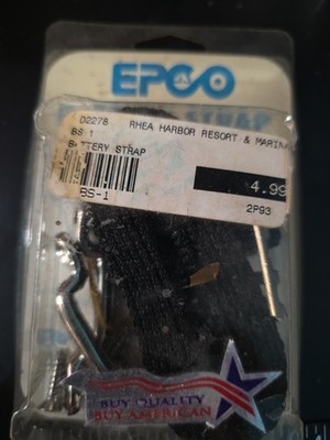 EPCO Battery Strap PN- BS-1 sailing hardware gear Made In USA