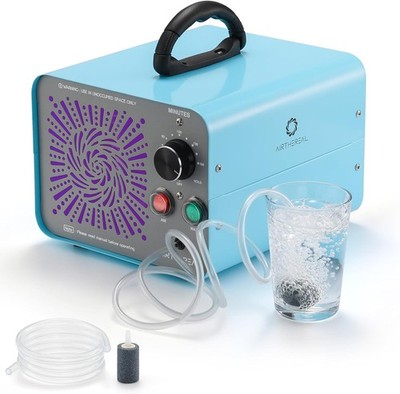Airthereal MA25L Water Ozone Generator - 40,000mg/h Dual-Mode Purifier 4000 Sqft