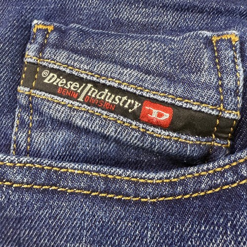 Diesel D-Strukt Slim Stretch Jeans W34 L30 Herren Blau Denim 0960Q - Bild 2 von 11
