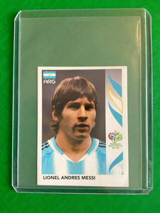 2006 PANINI WORLD CUP ALBUM STICKERS LIONEL MESSI LIONEL ANDRES MESSI #185