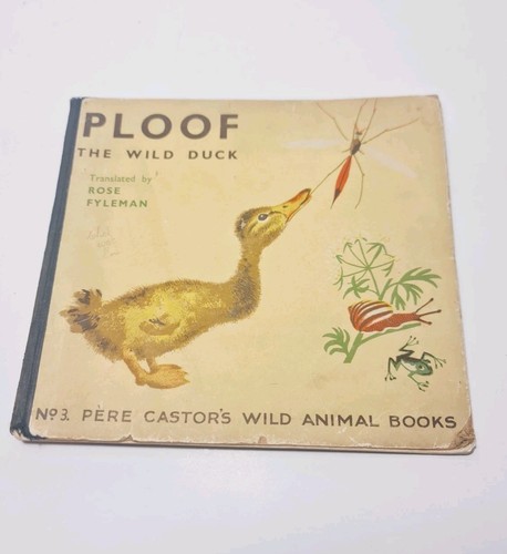 Vintage Children's Book - Ploof the wild duck by Lida; lithographs by Rojan - Imagen 1 de 11