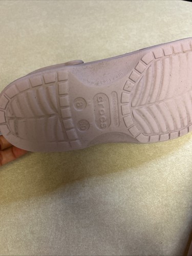 Zuecos impermeables Crocs clásicos lavanda para hombre talla 8 para mujer talla 10 - Imagen 6 de 8