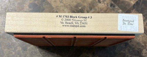 Stamp It! Marke #M 1703 Gruppe #3 Gummistempel rechteckige Fenster - Bild 4 von 4