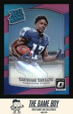 2017 Donruss Optic Pink #165 Taywan Taylor Tennessee Titans RC