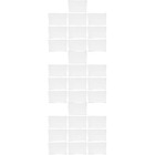 30 stücke Plastikregalteiler Side Splitter Supermarktklassifizierungsständer