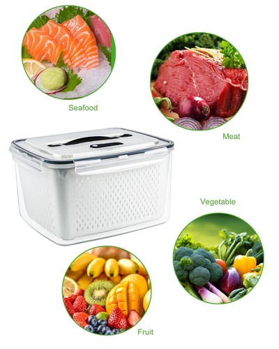 7 PCS Fruit Storage Containers for Fridge - Fruit Containers for Refrigerator... - Picture 2 of 6