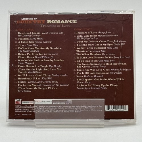 4FER Lifetime of Country Romance LOT 8CDs Time Life EXCELLENT to VERY GOOD MINUS - Foto 8 di 9