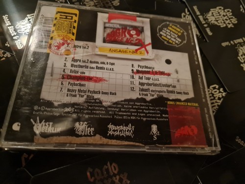 Aggro Ansage Nr. 2 X Aggro Berlin Bushido Sido Fler B-Tight CD Album 2003 Gut - Bild 2 von 3