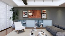 Acoustic Wall Panel 2400 x 600mm &ndash; MDF Slat Wood &ndash; Sold Per Panel