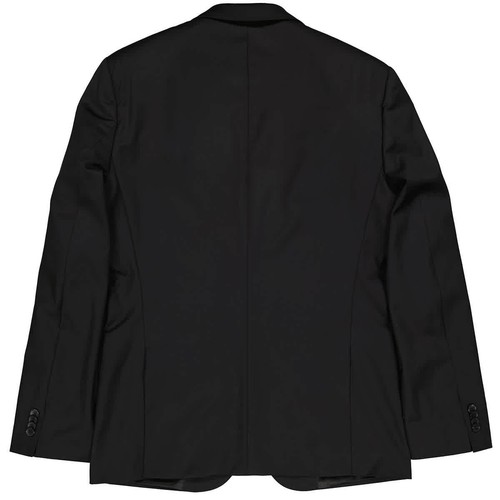Hugo Boss Men's Black Slim-fit Hayes Jacket In Virgin Wool, Brand Size 50 - Picture 6 of 7