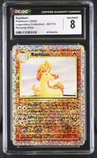 CGC 8 Rapidash 2002 Legendary Collection 60/110 Reverse Holo Pokemon Card
