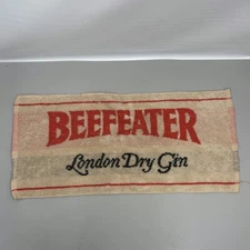 Beefeater London Dry Gin Bar Towel Red & Tan