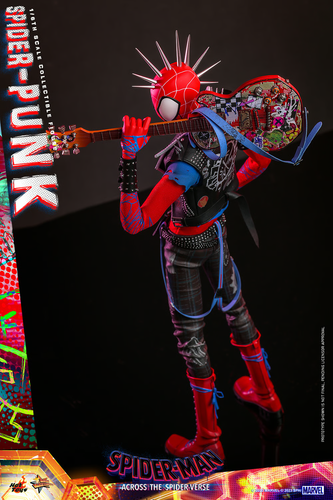 1/6 Marvel Spider-Man Across the Spider-Verse Spider-Punk Hot Toys 912766 MMS726 - Picture 3 of 9