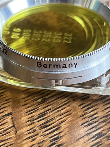 Zeiss Ikon Stuttgart 349 A32 G 2x Yellow Vintage Filter - Picture 7 of 7
