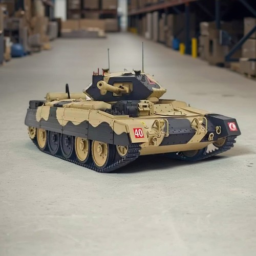 1/16 RC Tank Wireless Control Model 360°Turret Rotary Smoke Sound Lights RTR - Picture 11 of 20