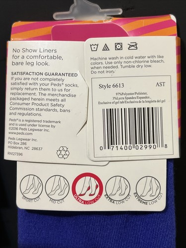 Posten/2 Pkgs = 4 Einlagen: 2 Extra Low + 2 Ultra Low - Größe 5-10 - Neu in Verpackung - Bild 5 von 6