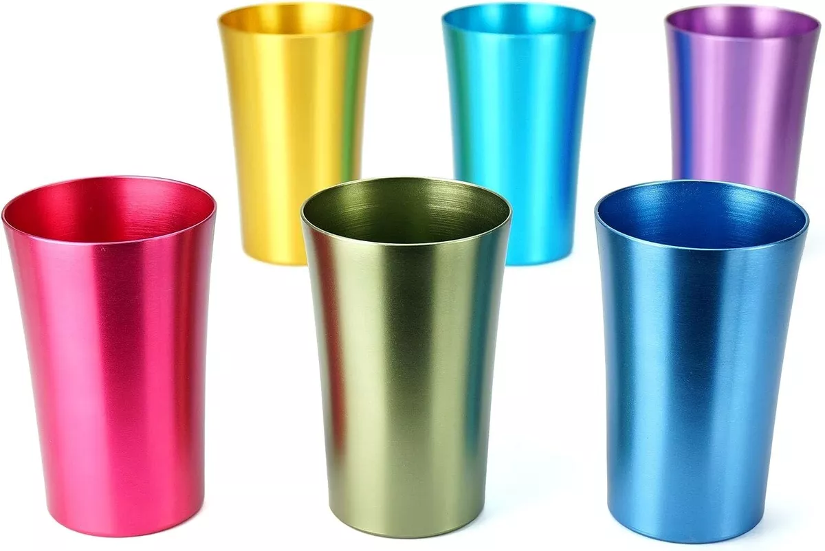Tin drinking glasses deals